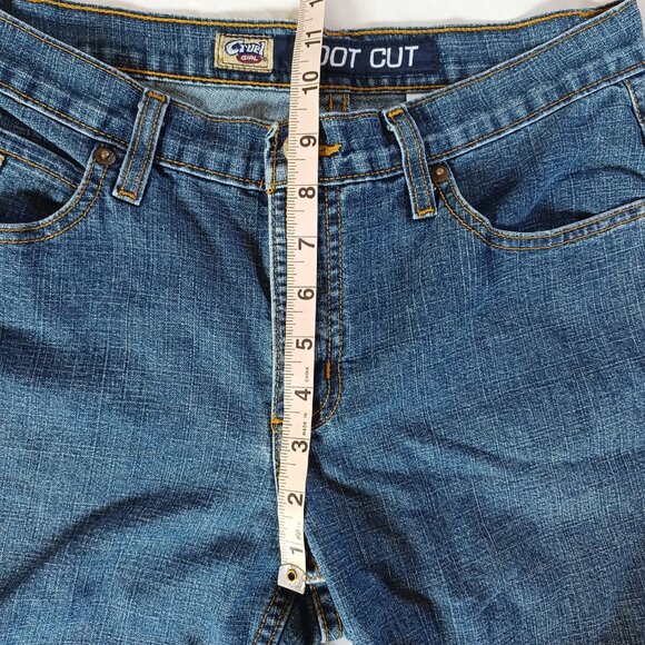 Cruel Girl Women's Jeans Bootcut Midrise Stretch Dark Wash Size 9 - Picture 9 of 10